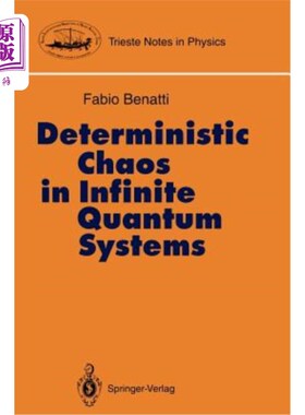 海外直订Deterministic Chaos in Infinite Quantum Systems 无限量子系统中的确定性混沌