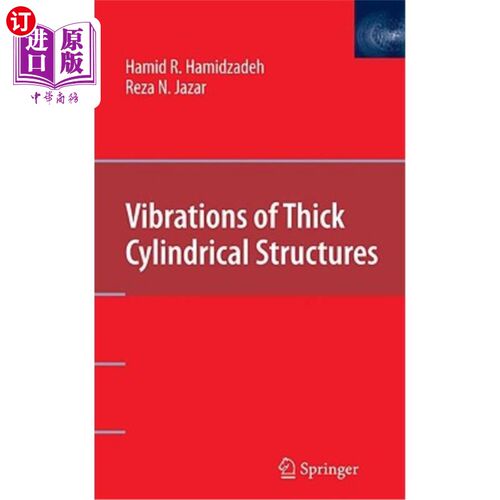 海外直订Vibrations of Thick Cylindrical Structures 厚圆筒结构的振动