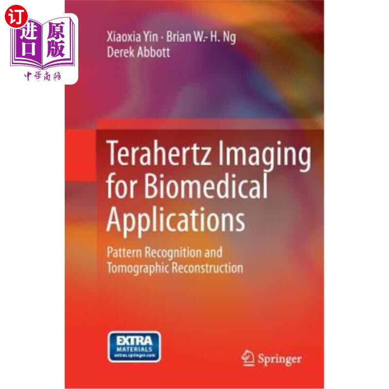 海外直订Terahertz Imaging for Biomedical Applications: Pattern Recognition and Tomograph 生物医学应用的太赫兹成像: