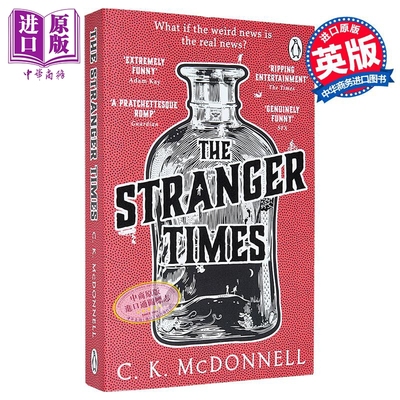 陌生时报 1 2023年英国奇幻文学奖音频作品奖 The Stranger Times 1 英文原版 CK McDonnell 奇幻流行小说【中商原版】