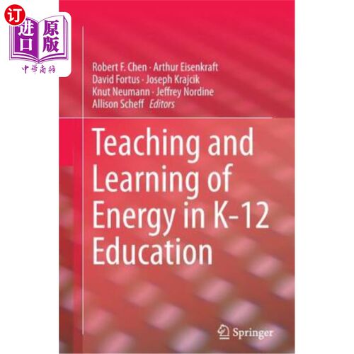 海外直订Teaching and Learning of Energy in K - 12 Education K-12教育中的能量教学