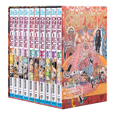 海贼王 第三部漫画套装 8 热情之国 日文原版 ONE PIECE 第三部 BOX8情熱の国【中商原版】