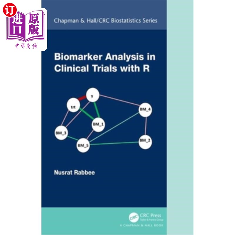 海外直订Biomarker Analysis in Clinical Trials with R 临床试验中R
