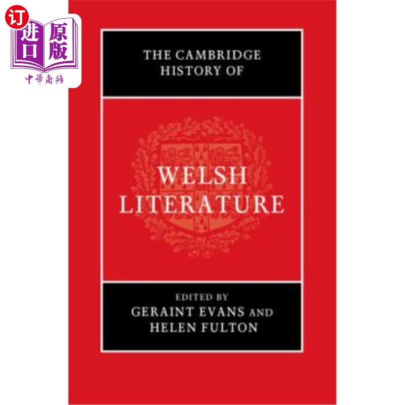 海外直订The Cambridge History of Welsh Literature 剑桥威尔士文学史