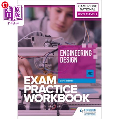 海外直订Level 1/Level 2 Cambridge National in Engineerin... 剑桥国家工程设计(J822)考试练习册