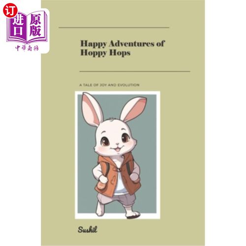 海外直订Happy Adventures of Hoppy Hops: A Tale of Joy and Evolution Hoppy Hops的快乐冒险：一个快乐和进化的故事