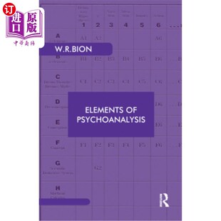精神分析 Psychoanalysis 要素 海外直订Elements