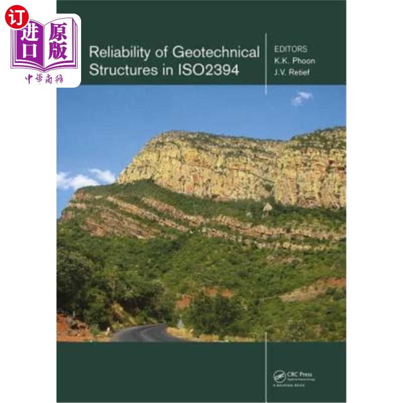 海外直订Reliability of Geotechnical Structures in Iso2394 Iso2394土工结构的可靠度
