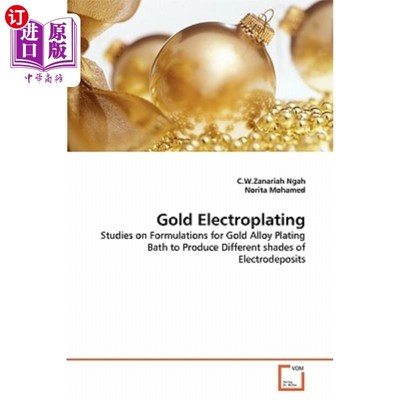 海外直订Gold Electroplating 黄金电镀