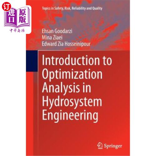 海外直订Introduction to Optimization Analysis in Hydrosystem Engineering 水系统工程优化分析简介