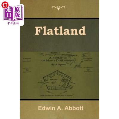 海外直订Flatland: A Romance of Many Dimensions 平原：多维度的浪漫