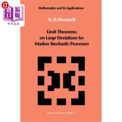海外直订Limit Theorems on Large Deviations for Markov Stochastic Processes 马尔可夫随机过程大偏差的极限定理