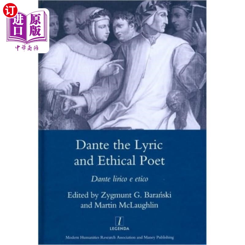 海外直订Dante the Lyric and Ethical Poet 但丁：抒情的道德诗人