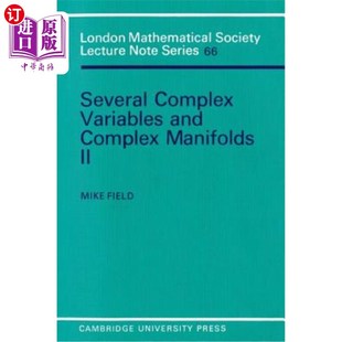 海外直订Several Complex Variables and Complex Manifolds 几个复变量与复流形