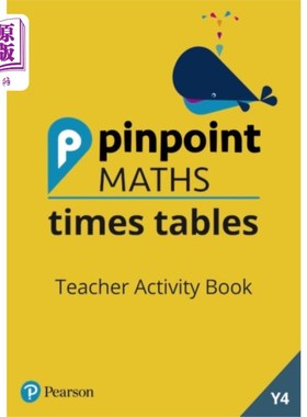 海外直订Pinpoint Maths Times Tables Year 4 Teacher Activ... 精确数学乘法表四年级教师活动手册