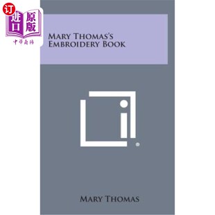 Thomas 玛丽·托马斯 Book 刺绣书 Embroidery 海外直订Mary