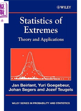 现货 极限统计学 理论与应用 Statistics Of Extremes Theory And Applications Jan Beirlant 英文原版【中商原版】wiley