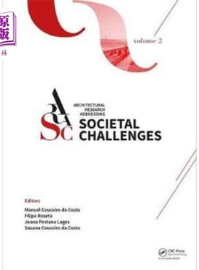 海外直订Architectural Research Addressing Societal Chall... 解决社会挑战的建筑研究