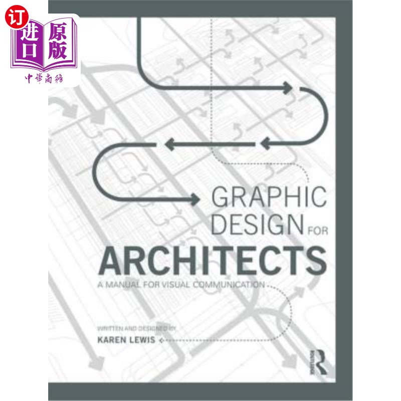 海外直订Graphic Design for Architects: A Manual for Visual Communication 建筑师平面设计:视觉传达手册