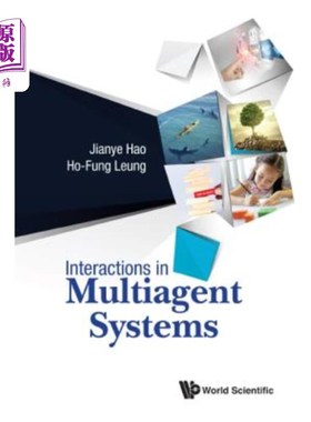 海外直订Interactions in Multiagent Systems 多智能体系统中的相互作用