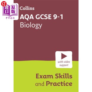 海外直订AQA GCSE Exam Skills Biology Practice 1生物考试技能与实践 AQA and