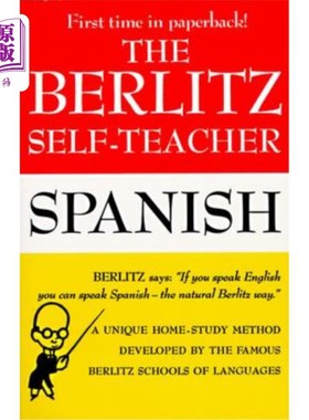 海外直订The Berlitz Self-Teacher: Spanish 贝利兹的自学老师：西班牙语