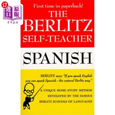 海外直订The Berlitz Self-Teacher: Spanish 贝利兹的自学老师：西班牙语