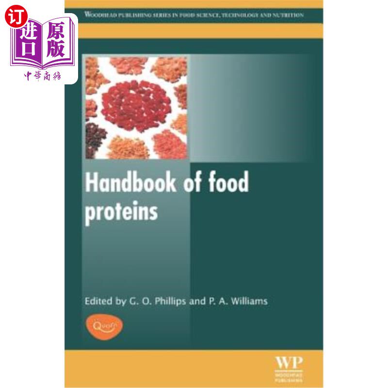 海外直订Handbook of Food Proteins 食品蛋白质手册