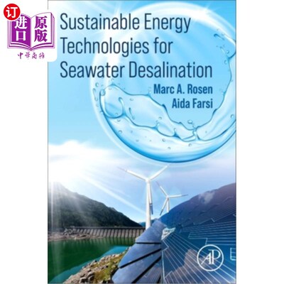 海外直订Sustainable Energy Technologies for Seawater Desalination 海水淡化的可持续能源技术