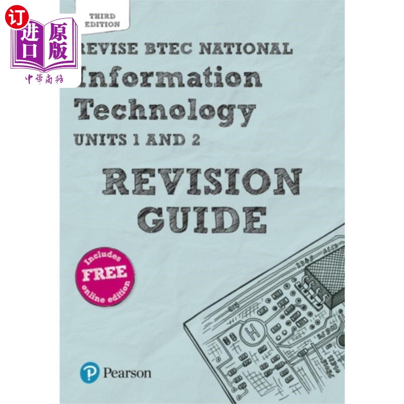 海外直订Pearson REVISE BTEC National Information Technol... 培生修订BTEC国家信息技术修订指南第三版
