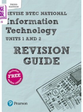 海外直订Pearson REVISE BTEC National Information Technol... 培生修订BTEC国家信息技术修订指南第三版