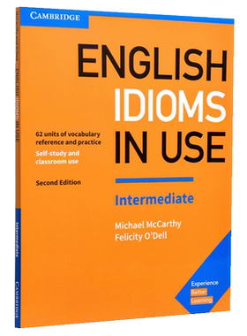 现货 【中商原版】剑桥中级英语惯用语 配答案 英文原版 English Idioms in Use Intermediate Book with Answers