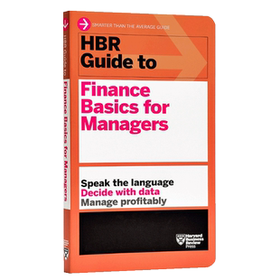 现货 【中商原版】哈佛商业评论：基础财务管理 英文原版 HBR Guide to Finance Basics for Managers