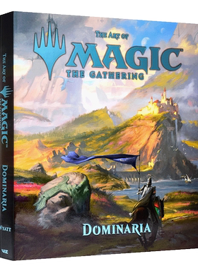 现货 【中商原版】万智牌 多明纳里亚 艺术画册 英文原版 The Art of Magic: The Gathering - Dominaria 游戏设定集 James Wyatt