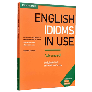 【中商原版】剑桥高级英语惯用语 配答案英文原版English Idioms in Use Advanced