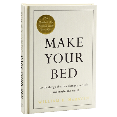预售 【中商原版】整理你的床铺 小事能改变生活,甚至整个世界 英文原版 人生启示 励志 Make Your Bed 威廉麦克雷文 海豹突击队 ?