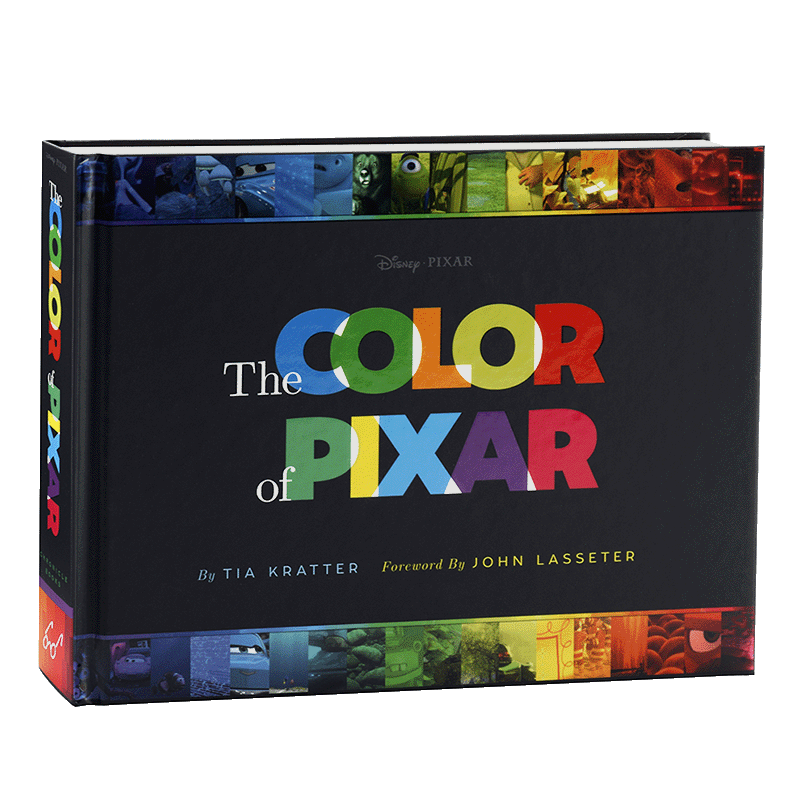 皮克斯的色彩 The Color of Pixar 动画艺术设定集 英文原版 Tia Kratter 动画设定集 皮克斯 色彩 动画制作 寻梦环游记