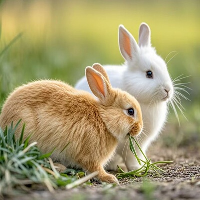 小兔子活物肉兔活体大型家兔