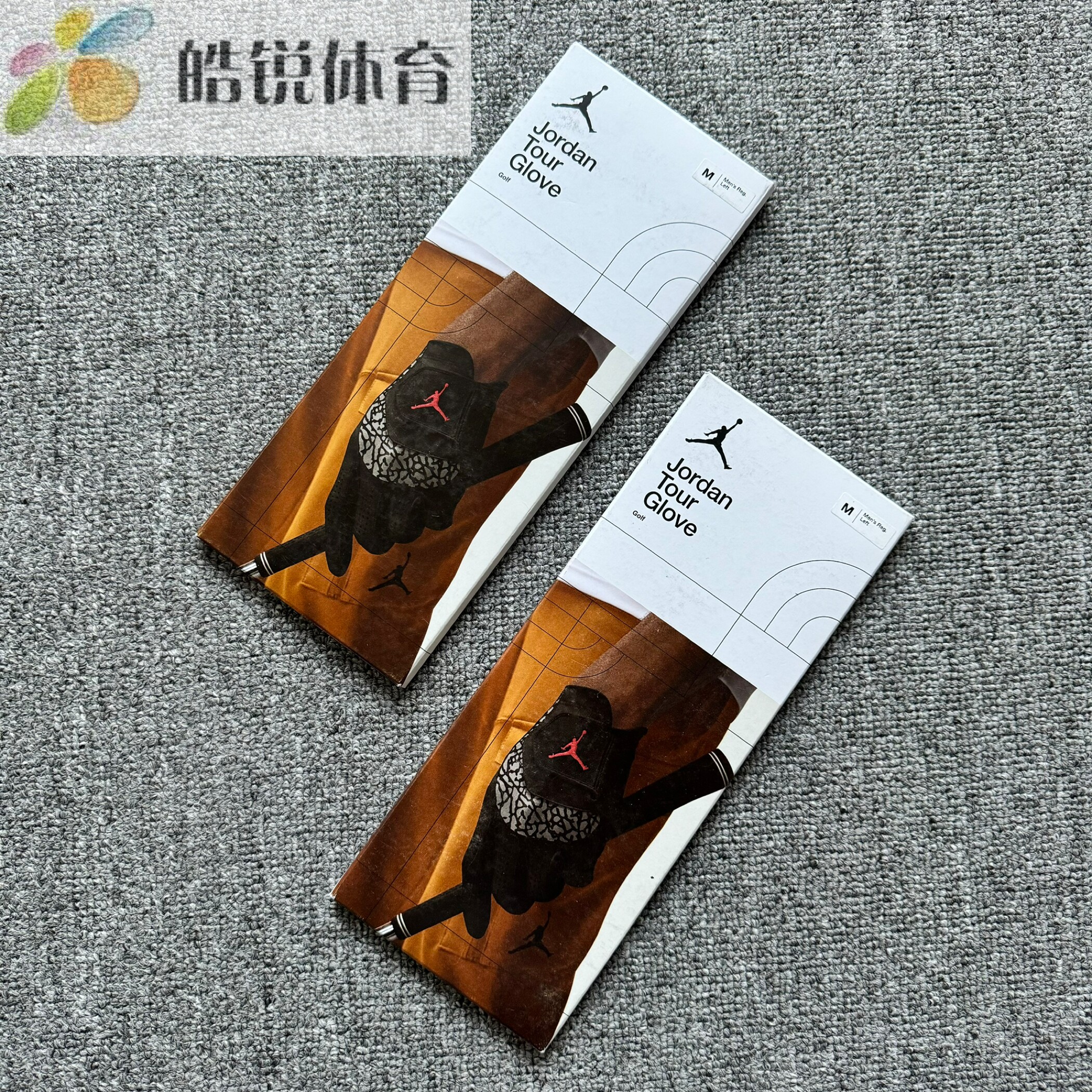 Nike JORDAN耐克男女高尔夫耐磨透气羊皮运动手套FN0536-017