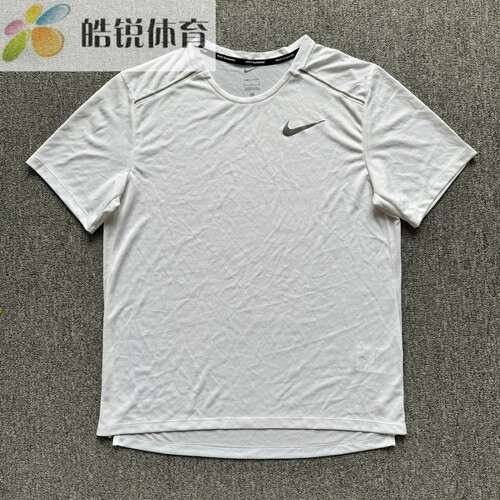 Nike Dri-Fit耐克男夏季运动跑步训练速干透气圆领短袖T恤AJ7566