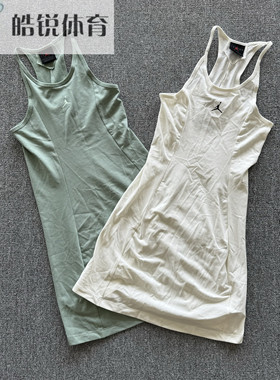 Nike 耐克女子透气休闲运动针织紧身无袖连衣裙FN5695-133-304