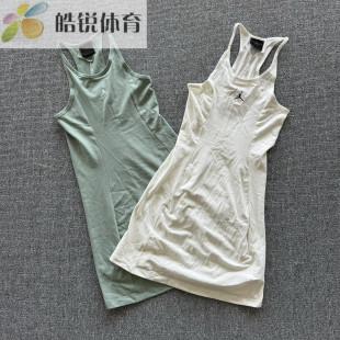 Nike 耐克女子透气休闲运动针织紧身无袖连衣裙FN5695-133-304