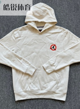 Nike JORDAN耐克男子加绒保暖运动休闲连帽卫衣套头衫DV7593-030