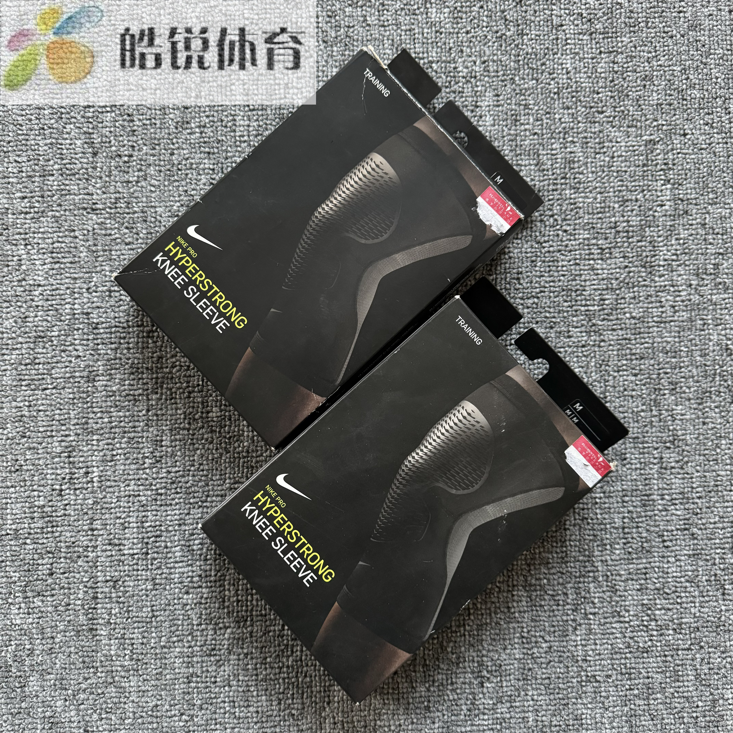 Nike PRO耐克男子篮球足球跑步健身弹性护膝 AC4199-021