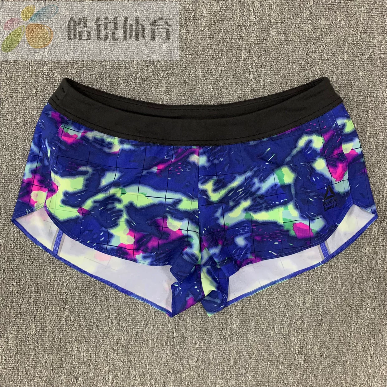 Спортивные женские шорты Ruobu Reebok Women’s Blind Line для фитнеса бега, CD6464 CD6468