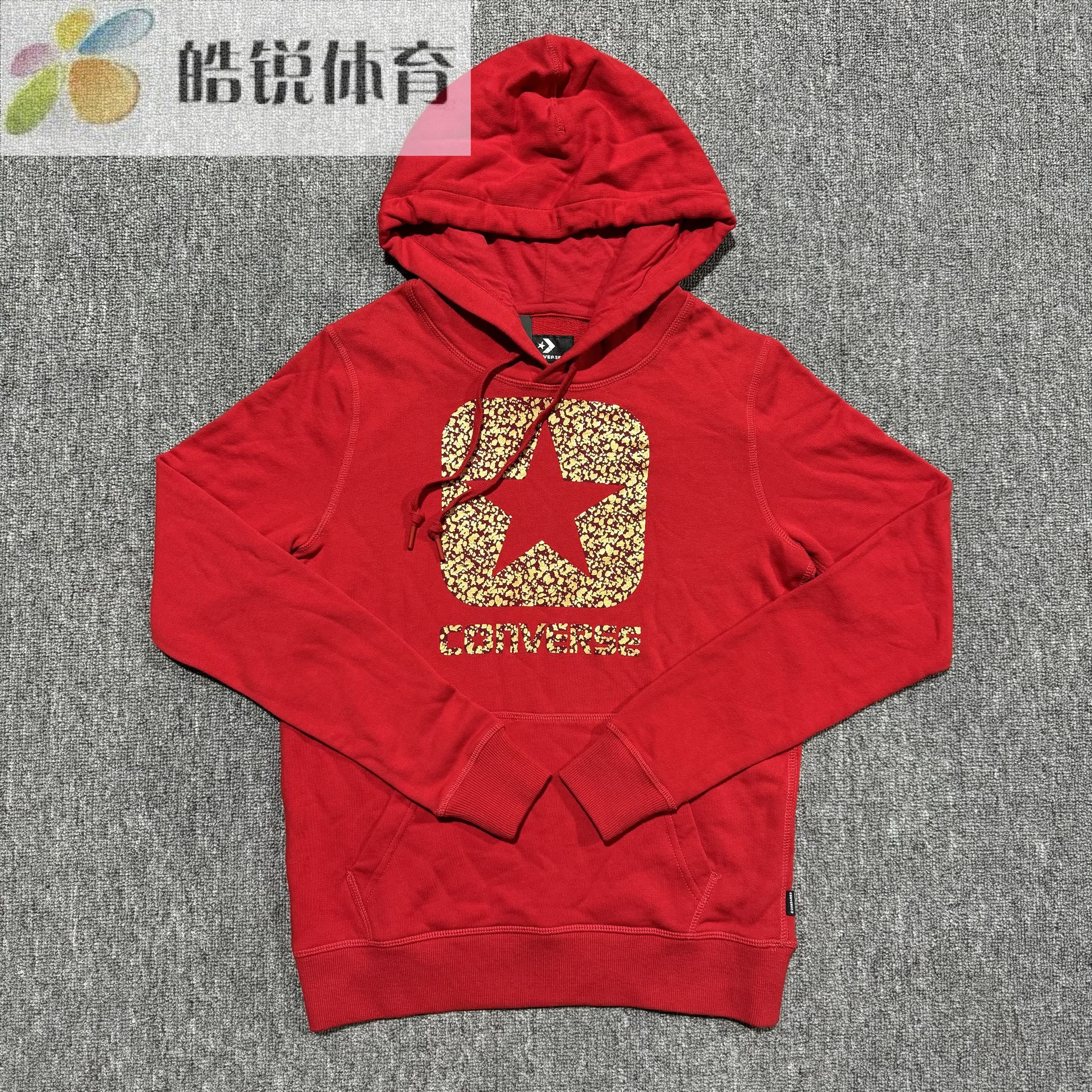 Converse 匡威女子全棉毛圈布休闲运动连帽外套 10006631-A03