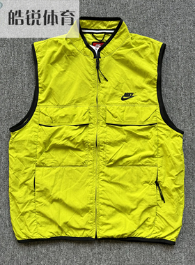 Nike Tech耐克男子刺绣工装休闲运动透气马甲FZ0749-357