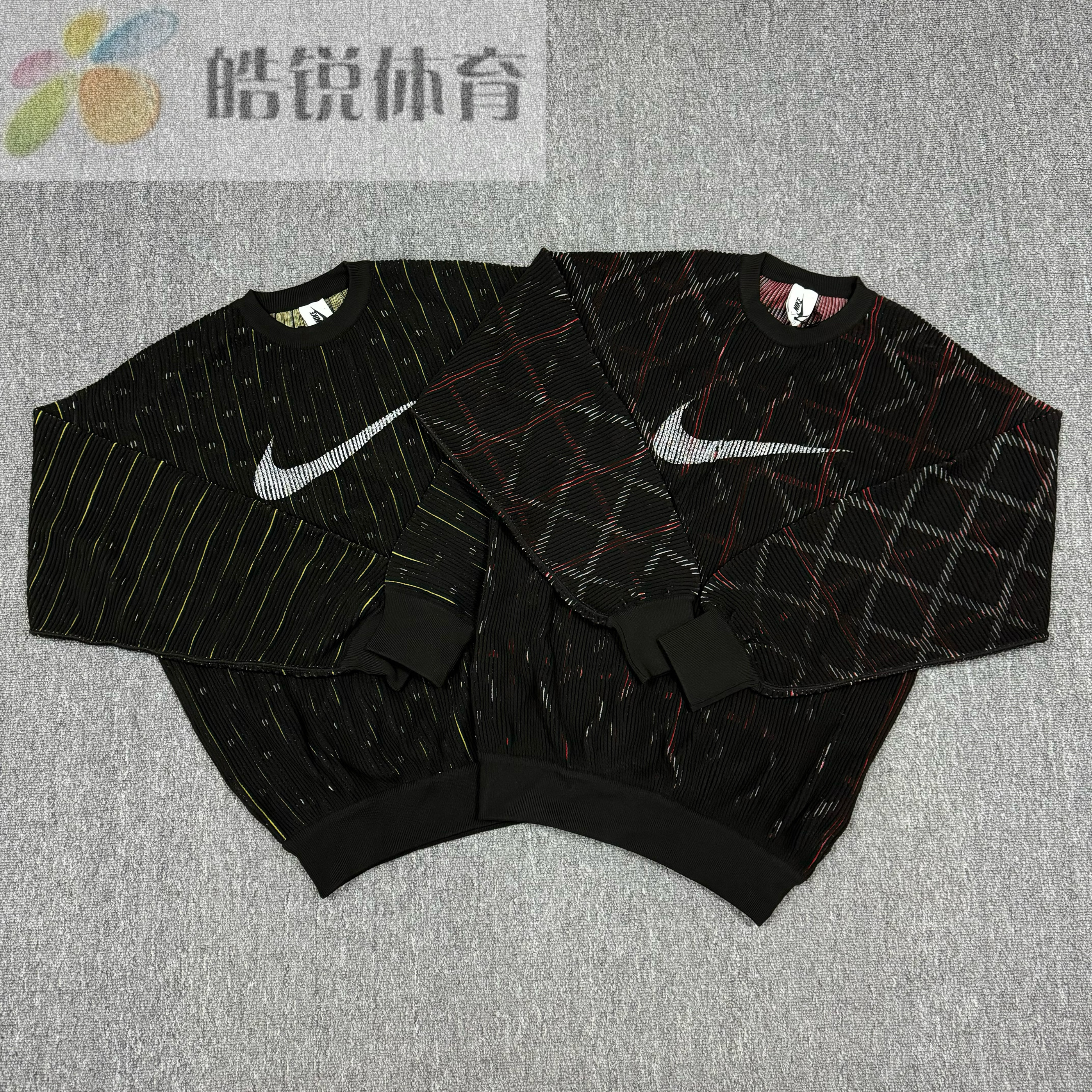 皓锐体育 耐克Nike Lab男子运动休闲圆领套头卫衣 CJ0807-010-011