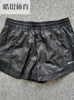 Nike耐克女子刺绣标跑步健身训练透气休闲运动短裤HM8403-010