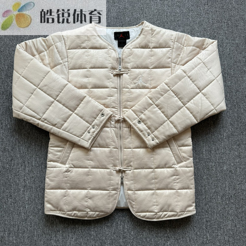 Nike JORDAN耐克男子复古休闲运动保暖棉服夹克外套CV3488-219